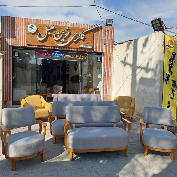 مبل لهستانی 8 نفره با تنوع رنگ