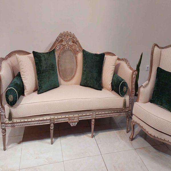مبل ترکیبی کاجی و فرانسوی